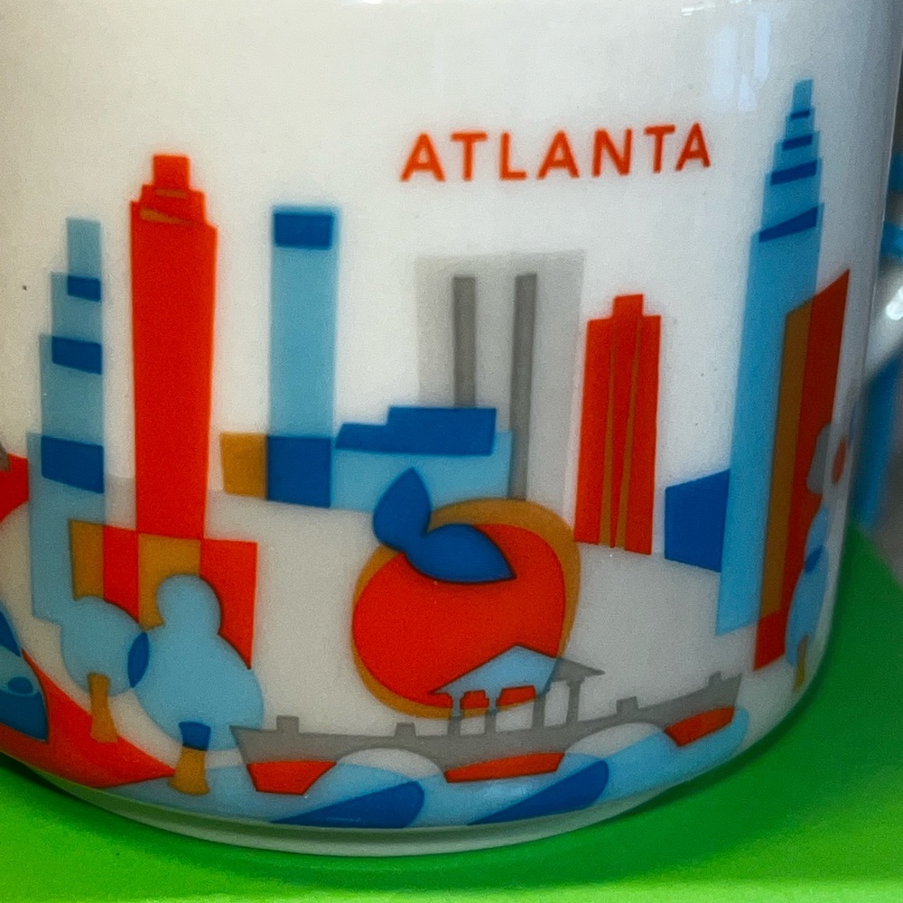 STARBUCKS “you are here” ornament Atlanta. - Picture 2 of 10